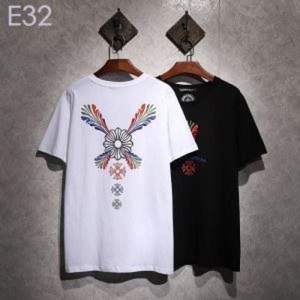 夏にぴったり限定アイテム クロムハーツ CHROME HEARTS 半袖Tシャツ 2色可選 男女兼用 2026夏ファション新品