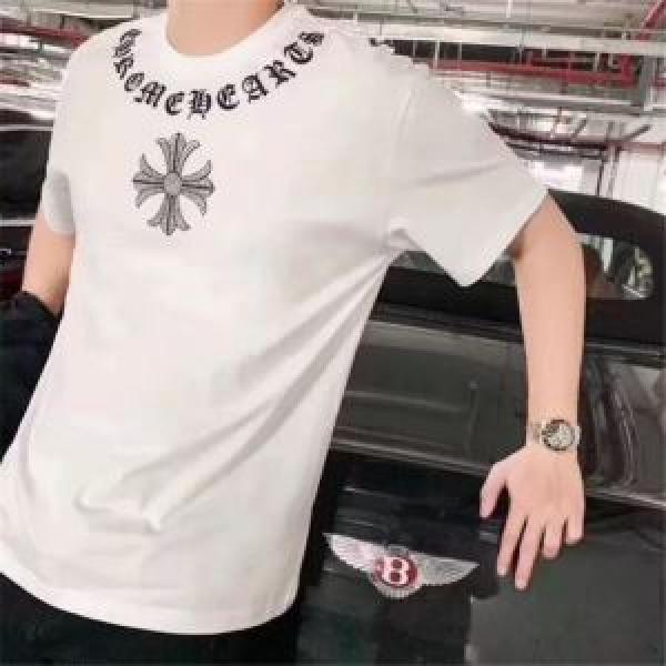 クロムハーツ CHROME HEARTS 半袖Tシャツ 2色可選 男女兼用 春夏らしい爽やかさ 2026春夏人気トレンドアイテム