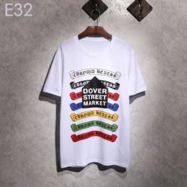 春夏シンプルファッションでOK！ 2026SSのトレンド商品 クロムハーツ CHROME HEARTS 半袖Tシャツ 2色可選 男女兼用