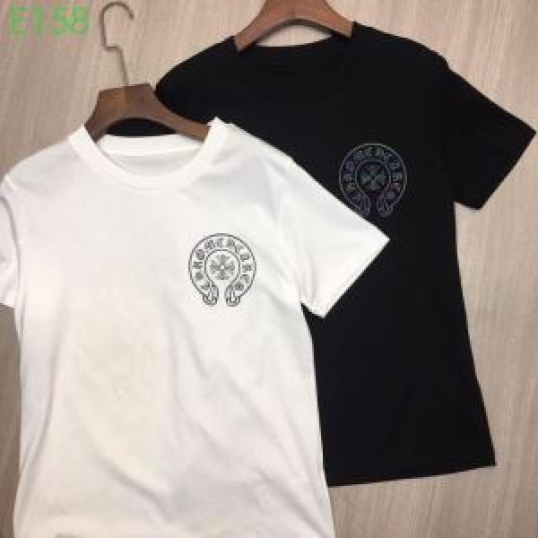 男女兼用 2色可選 【2026春夏】最新コレクション 今季のトレンド人気新作 クロムハーツ CHROME HEARTS 半袖Tシャツ
