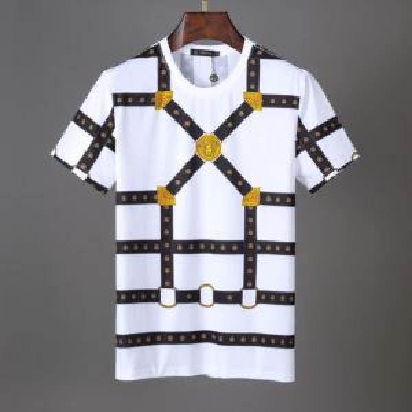 2026SSのトレンド商品 ヴェルサー 今年大人気チVERSACE 2色可選 Tシャツ/半袖
