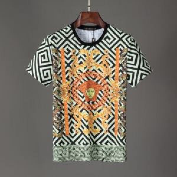 【2026春夏】最新コレクションVERSACE 高品質素材 Tシャツ/半袖 ヴェルサーチ 新作オシャレ