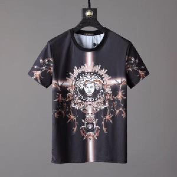 シンプル使える ヴェルサーチ春夏の流行り2026新品 VERSACE  Tシャツ/半袖超あたたかい