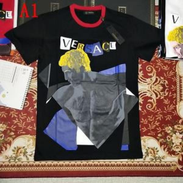 VERSACE 3色可選 一押し注目ブランドファションTシャツ/半袖2026SSのトレンド商品 ヴェルサーチ