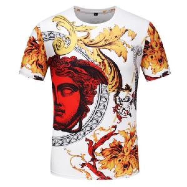 新作オシャレ ヴェルサーチ VERSACE Tシャツ/半袖 2色可選 2026春夏人気トレンドアイテム