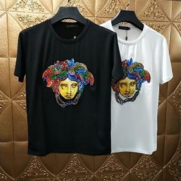 韓国の人気 ヴェルサーチ Tシャツ/半袖 2色可選 2026年春夏シーズンの人気 VERSACE