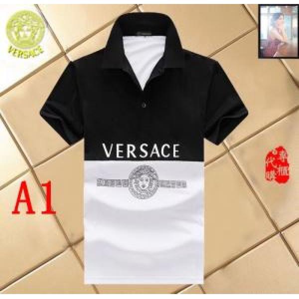 正規品保証19春夏 2色可選 ヴェルサーチ VERSACE新作限定早い者勝ち Tシャツ/半袖