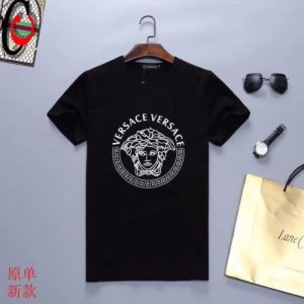 2026春夏人気トレンドアイテム VERSACE Tシャツ/半袖 2色可選 最新で完売確実 ヴェルサーチ