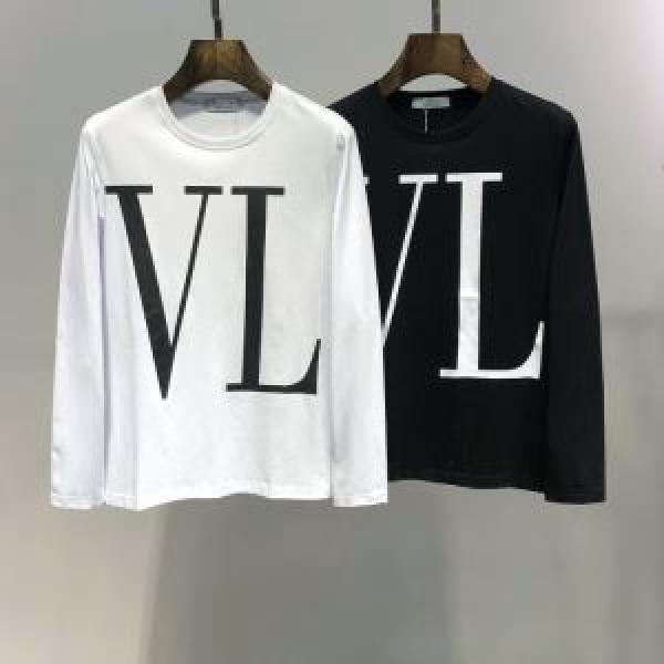 おすすめ大人かわいい着こなし 2026年の春夏に着たい ヴァレンティノ VALENTINO 長袖Tシャツ 2色可選