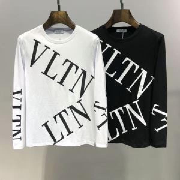 最も目立ったブランド新品 ヴァレンティノ VALENTINO 長袖Tシャツ 2色可選 2026春夏トレンドアイテム