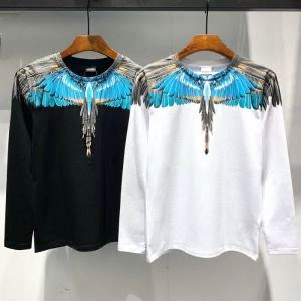 2026春夏トレンドアイテム マルセロバーロン Marcelo Burlon 長袖Tシャツ 2色可選 お洒落トレンド人気