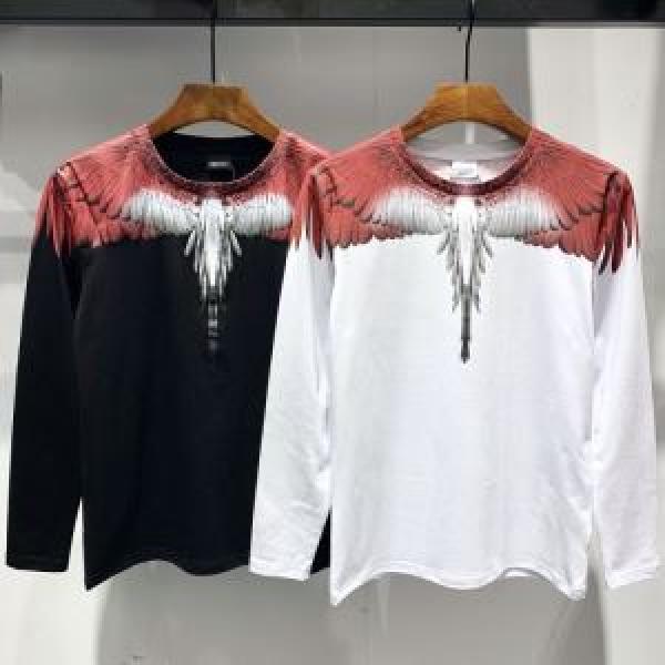 2026春夏のトレンド新商品 春夏らしい爽やかさ マルセロバーロン Marcelo Burlon 長袖Tシャツ 2色可選