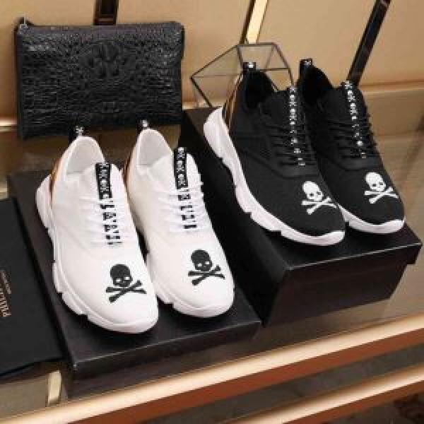 2026人気の高いPHILIPP PLEIN スカル スニーカー ハイカット フィリッププレイン コピー 耐久性抜群 エレガント おしゃれ 新作