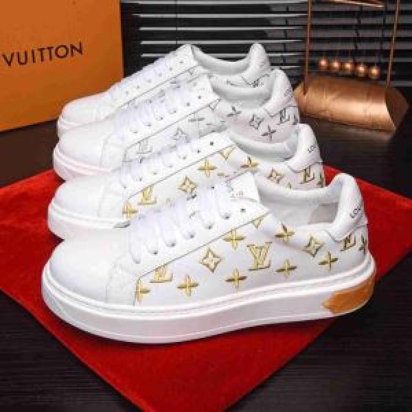 【2026春夏】最新コレクション  ルイ ヴィトン LOUIS VUITTON ランニングシューズ 2色可選 スタイルアップ効果
