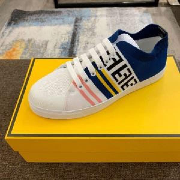 今季は特に注目ファション 2026春夏人気トレンドアイテム フェンディ FENDI カジュアルシューズ 2色可選