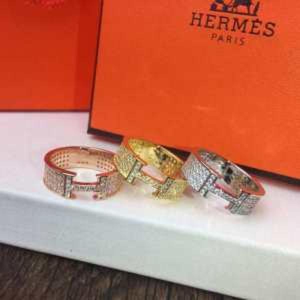 3色可選 キレイめ感が強い エルメス春夏の流行り2026新品 HERMES 甘過ぎず大人な印象に リング/指輪.228.
