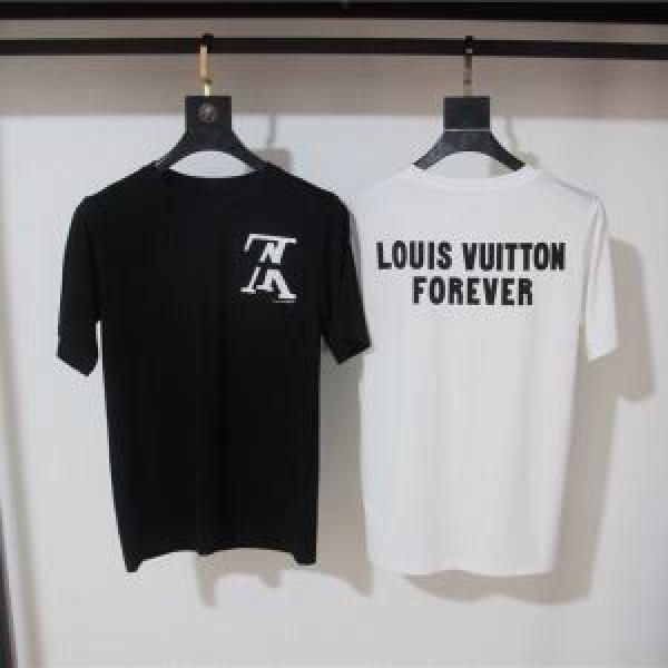 Tシャツ/半袖  2色可選  海外セレブは大人気 ルイ ヴィトン2026春夏人気トレンドアイテム  LOUIS VUITTON
