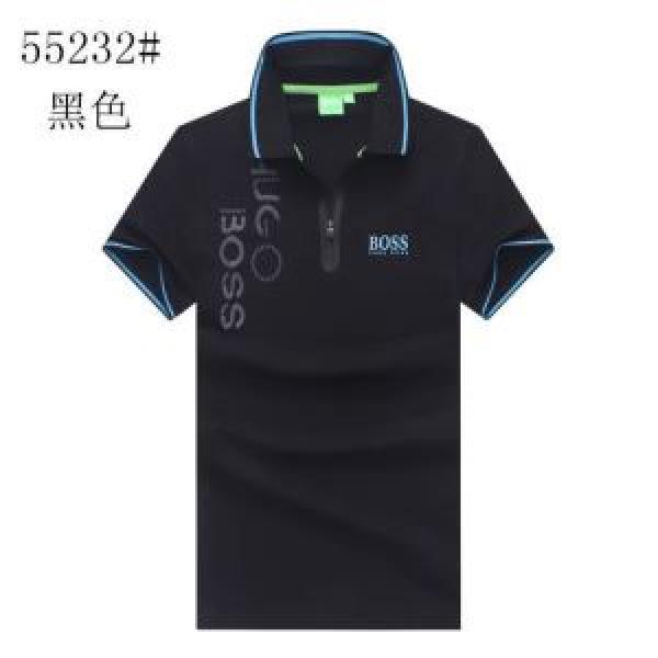 ヒューゴボス HUGO BOSS 夏の大人カジュアルスタイル  半袖Tシャツ 3色可選 2026年最新ファッション