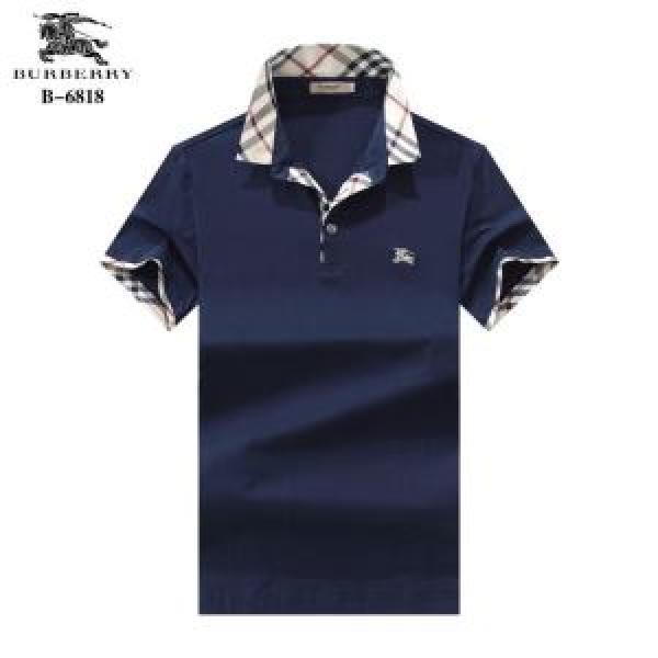 Tシャツ/ティーシャツ 上品な涼やかさある印象に バーバリー夏らしい品格が漂う BURBERRY  多色可選 爽やかすぎない大人の印象に