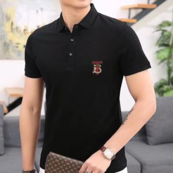おしゃれな夏ファッション2026 バーバリー BURBERRY 切りっぱなしデザイン Tシャツ/ティーシャツ 2色可選 今人気の秘訣
