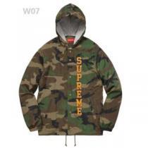S9902款 Supreme 17ss Vertical Logo Hooded Coaches Jacket ウインドブレーカー男女兼用 スタイリッシュ多色可選