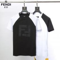 大人の色味 FENDI 2026春夏は人気定番  Tシャツ/半袖 新作限定早い者勝ち 2色可選 フェンディ