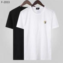 《2026年》今、注目のストリート FENDI 魅力的なカラー使い Tシャツ/半袖 2色可選 フェンディ