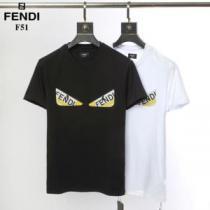 2026限定 男性に人気 Tシャツ/半袖優雅で都会的な装いに仕上げ 2色可選 フェンディ FENDI