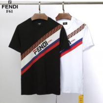 【2026年】夏のファッション 2色可選 フェンディ Tシャツ/半袖 FENDI  優雅で都会的な装いに仕上げ