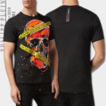 2色可選2026春夏は人気定番 フィリッププレイン春夏のトレンドアイテム PHILIPP PLEIN Tシャツ/半袖