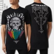 2026年夏の一押しファッションアイテム Tシャツ/半袖ギフト最適期間限定  2色可選フィリッププレイン PHILIPP PLEIN