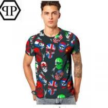 PHILIPP PLEIN Tシャツ/半袖  2026夏ファション新品 フィリッププレイン オススメしたい最新注目ファション