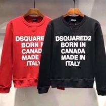 ディースクエアード DSQUARED2  大人っぽいファション感  2026春夏の大注目トレンド プルオーバーパーカー  2色可選