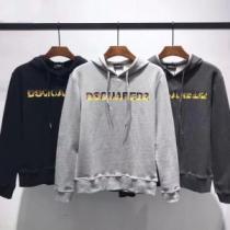 パーカー  春夏に役立つカジュアル ディースクエアード DSQUARED2 2026春夏も引き続きトレンド 3色可選