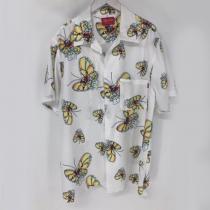 19SS Gonz Butterfly Shirt 魅力的なカラー使い シャツ/半袖 おしゃれな大人の着こなし