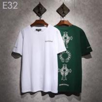 クロムハーツ CHROME HEARTS 半袖Tシャツ 2色可選 男女兼用 《2026年》今、注目のストリート 魅力的なカラー使い