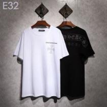 2026春夏トレンドアイテム すっきりした印象に クロムハーツ CHROME HEARTS 半袖Tシャツ 2色可選 男女兼用