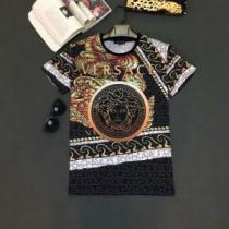 最新で完売確実 ヴェルサーチ2026夏ファション新品 VERSACE Tシャツ/半袖 王道コンビ