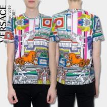 【2025春夏】最新コレクション ヴェルサーチ VERSACEすごく稀少カラー  Tシャツ/半袖