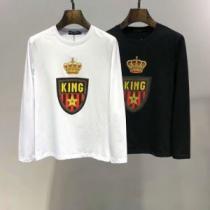 大人カジュアル快適Dolce&Gabbana ドルチェ＆ガッバーナ 服 コピー 限定セール 激安メンズ オシャレ ゆるっと着る長袖 2色