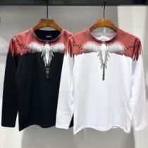 2026春夏のトレンド新商品 春夏らしい爽やかさ マルセロバーロン Marcelo Burlon 長袖Tシャツ 2色可選