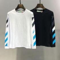 2026春夏のトレンド新商品 暑い今こそ活躍させたい！ Off-White オフホワイト 長袖Tシャツ 2色可選