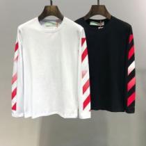 Off-White オフホワイト 長袖Tシャツ 2色可選 2026春夏の大注目トレンド 春夏のトレンドアイテム