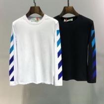 定番のスタイル春夏限定 2026春夏も引き続きトレンド Off-White オフホワイト 長袖Tシャツ 2色可選