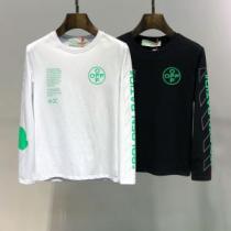 2026春夏人気トレンドアイテム Off-White オフホワイト 長袖Tシャツ 2色可選 今流行りの最新コレクション