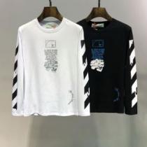 長袖Tシャツ 2色可選 大人カジュアル夏ファッション2026 今季トレンドの限定アイテム Off-White オフホワイト