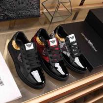 注目度が高まり最新コレクション 2026春夏は人気定番 アルマーニ ARMANI カジュアルシューズ 3色可選