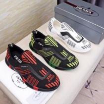 プラダ PRADA カジュアルシューズ 3色可選 定番のスタイル春夏限定 2026春夏トレンドアイテム