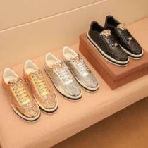 2025春夏のトレンド新商品 ヴェルサーチ VERSACE カジュアルシューズ 3色可選 素敵カジュアル春夏新品