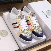 人気ストリートブランド新品 2026年最新ファッション ヴェルサーチ VERSACE カジュアルシューズ